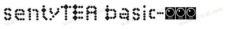sentyTEA basic字体转换